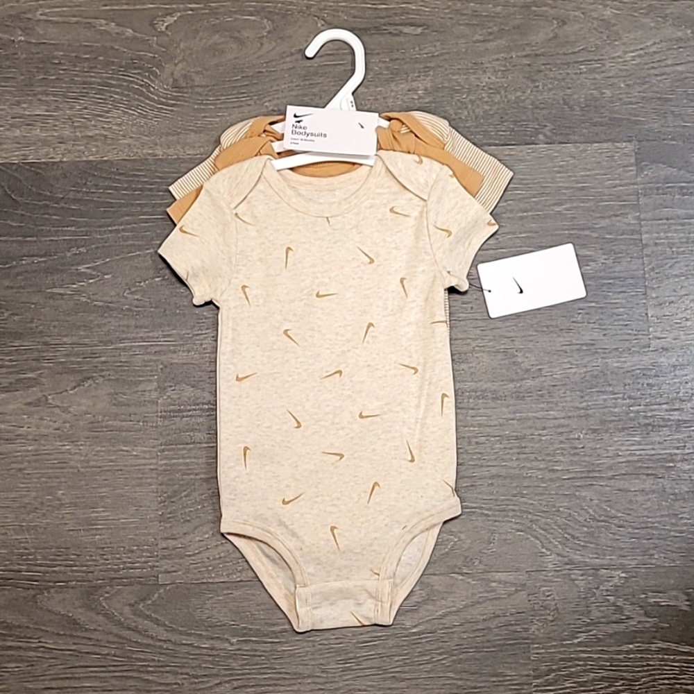 NWT 3pack Nike onesies size 18 mos